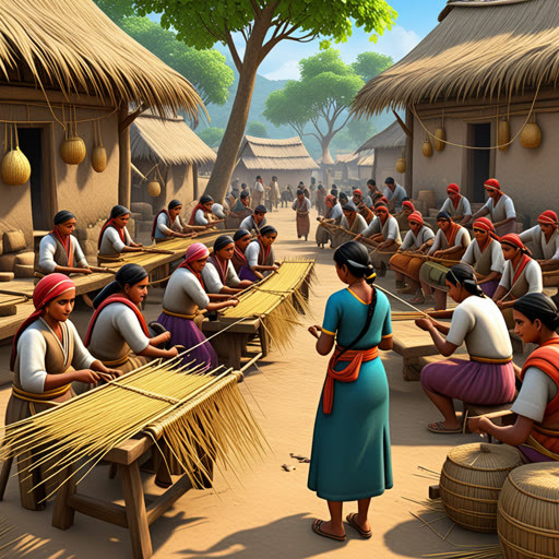 ਇਕ ਛੋਟੇ ਪਿੰਡ ਵਿੱਚ, ਇੱਕ ਅਵਿਸਕਾਰਕ ਰਾਜੂ ਰਹਿੰਦਾ ਸੀ। ਰਾਜੂ ਨੂੰ ਨਵਾਨਵਾਓ ਦੀ ਪਿਆਸ ਸੀ ਅਤੇ ਉਹ ਆਪਣੇ ਜ਼ਿਆਦਾਤਰ ਸਮੇਂ ਨਵੀਆਂ ਮਸ਼ੀਨਾਂ ਬਣਾਉਂਦਾ ਸੀ। ਇੱਕ ਦਿਨ, ਉਸਨੇ ਇੱਕ ਪਾਣੀ ਪੰਪ ਬਣਾਇਆ ਜੋ ਬਿਜਲੀ ਦੇ ਬਿਨਾਂ ਕੰਮ ਕਰਦਾ ਸੀ। ਉਸ ਦਾ ਨਵਾਨਵਾਓ ਪਿੰਡ ਦੇ ਲੋਕਾਂ ਦੀ ਖੇਤੀ ਨੂੰ ਬਦਲਣ ਵਿੱਚ ਸਹਾਇਕ ਹੋਇਆ, ਜਿਸ ਨਾਲ ਉਹਨਾਂ ਦੀਆਂ ਜ਼ਿੰਦਗੀਆਂ ਤੇਜ਼ ਹੋ ਗਈਆਂ। ਪਾਸ ਵਾਲੇ ਪਿੰਡਾਂ ਦੇ ਲੋਕ ਰਾਜੂ ਦੀ ਆਵਿੰਸ ਨੂੰ ਦੇਖਣ ਆਉਂਦੇ ਸਨ, ਅਤੇ ਉਹ ਆਪਣੇ ਨਵਾਂਵਾਓ ਵਿਚਾਰਾਂ ਲਈ ਪ੍ਰਸਿੱਧ ਹੋ ਗਿਆ।