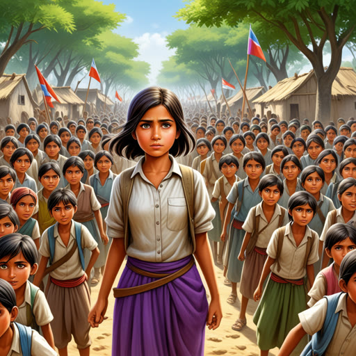 ਇੱਕ ਦੂਰੀ ਦੇ ਦੇਸ਼ ਵਿੱਚ, ਇੱਕ ਜਵਾਨ ਬਗੀਆ ਸੀ ਜਿਸਦਾ ਨਾਮ ਆਰਿਆਨ ਸੀ। ਆਰਿਆਨ ਨੂੰ ਆਜ਼ਾਦੀ 'ਤੇ ਵਿਸ਼ਵਾਸ ਸੀ ਅਤੇ ਉਸਨੇ ਪ੍ਰਧਾਨ ਸਿਆਸਤਾਂ ਦੇ ਲਗਾਤਾਰ ਰਲ ਕੁੱਟੀਆਂ ਨੂੰ ਅਣਮਨ ਦਿੱਤਾ। ਇੱਕ ਦਿਨ, ਉਸਨੇ ਬਗਈਓਂ ਦੇ ਇੱਕ ਸਮੂਹ ਨੂੰ ਇਕੱਠਾ ਕੀਤਾ। ਸਾਥ ਹੀ ਉਹਨਾਂ ਨੇ ਰਾਜਾ ਦੀ ਪ੍ਰਭੂਤਾ ਨੂੰ ਚੁਣੌਤੀ ਦੇਣ ਦੀ ਯੋਜਨਾ ਬਣਾਈ। ਉਹਨਾਂ ਦੀ ਸਹਾਸੀ ਕਾਰਵਾਈਆਂ ਨੇ ਹੋਰਾਂ ਨੂੰ ਪ੍ਰେਰਿਤ ਕੀਤਾ, ਅਤੇ ਜਲਦੀ ਹੀ ਇੱਕ ਬਗਾਵਤ ਸ਼ੁਰੂ ਹੋ ਗਈ। ਇਸ ਬਗਾਵਤ ਨੇ ਇਕ ਨਵਾਂ, ਸੱਚਾ ਸਰਕਾਰ ਦੀ ਸਥਾਪਨਾ ਕੀਤੀ, ਜਿਥੇ ਹਰ ਕੋਈ ਆਪਣੀਆਂ ਆਜ਼ਾਦੀਆਂ ਦਾ ਆਨੰਦ ਲੈ ਸਕਦਾ ਸੀ।