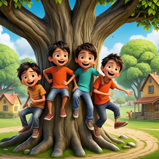 ਇੱਕ ਸਮੇਂ ਦੀ ਗੱਲ ਹੈ, ਇੱਕ ਚਤੁਰ ਲੁੱਕੜ ਸੀ ਜਿਸਦਾ ਨਾਮ ਮੈਕਸ ਸੀ। ਮੈਕਸ ਨੂੰ ਹੋਰ ਪਸ਼ੂਆਂ 'ਤੇ ਧੋਖੇ ਖੇਡਣਾ ਬਹੁਤ ਪਸੰਦ ਸੀ। ਇੱਕ ਦਿਨ, ਉਸਨੇ ਖਾਣੇ ਲਈ ਇਕ ਖਹਿਣੇ ਨੂੰ ਫੜਨ ਦਾ ਧੋਖਾ ਬਣਾਇਆ। ਉਸਨੇ ਇੱਕ ਵੀਸ਼ਮ ਰੂਪ ਧਾਰ ਲਿਆ ਅਤੇ ਦੋਸਤਾਨਾ ਦੋਸਤ ਬਣਨ ਦਾ ਨਾਟਕ ਕੀਤਾ। ਖਹਿਣਾ ਇਸ ਧੋਕੇ 'ਤੇ ਭਰੋਸਾ ਕਰ ਗਿਆ। ਪਰ ਜਿਵੇਂ ਹੀ ਮੈਕਸ ਈਜ਼ੀ ਦੇ ਲਈ ਜਬਰ ਕਰਨ ਜਾ ਰਿਹਾ ਸੀ, ਉਸਨੇ ਸਮਝਿਆ ਕਿ ਦੋਸਤੀ ਖਾਣੇ ਤੋਂ ਜ਼ਿਆਦਾ ਮਹੱਤਵਪੂਰਨ ਹੈ। ਉਸਨੇ ਖਹਿਣੇ ਨੂੰ ਛੱਡ ਦਿੱਤਾ, ਅਤੇ ਉਸ ਤੋਂ ਬਾਅਦ, ਉਸਨੇ ਫਨ ਲਈ ਆਪਣੇ ਧੋਖੇ ਦੇ ਲੀਏ ਚੁਣੀਆਂ ਖੇਡਨ ਦਾ ਫੈਸਲਾ ਕੀਤਾ।